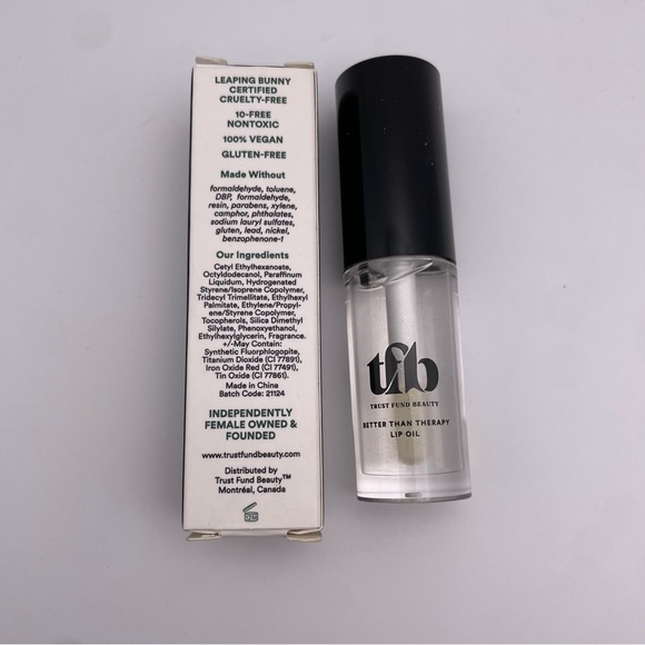 TRUST FUND BEAUTY | Better Than Therapy | Lip Oil (Brand New!) ✨ - Picture 8 of 10